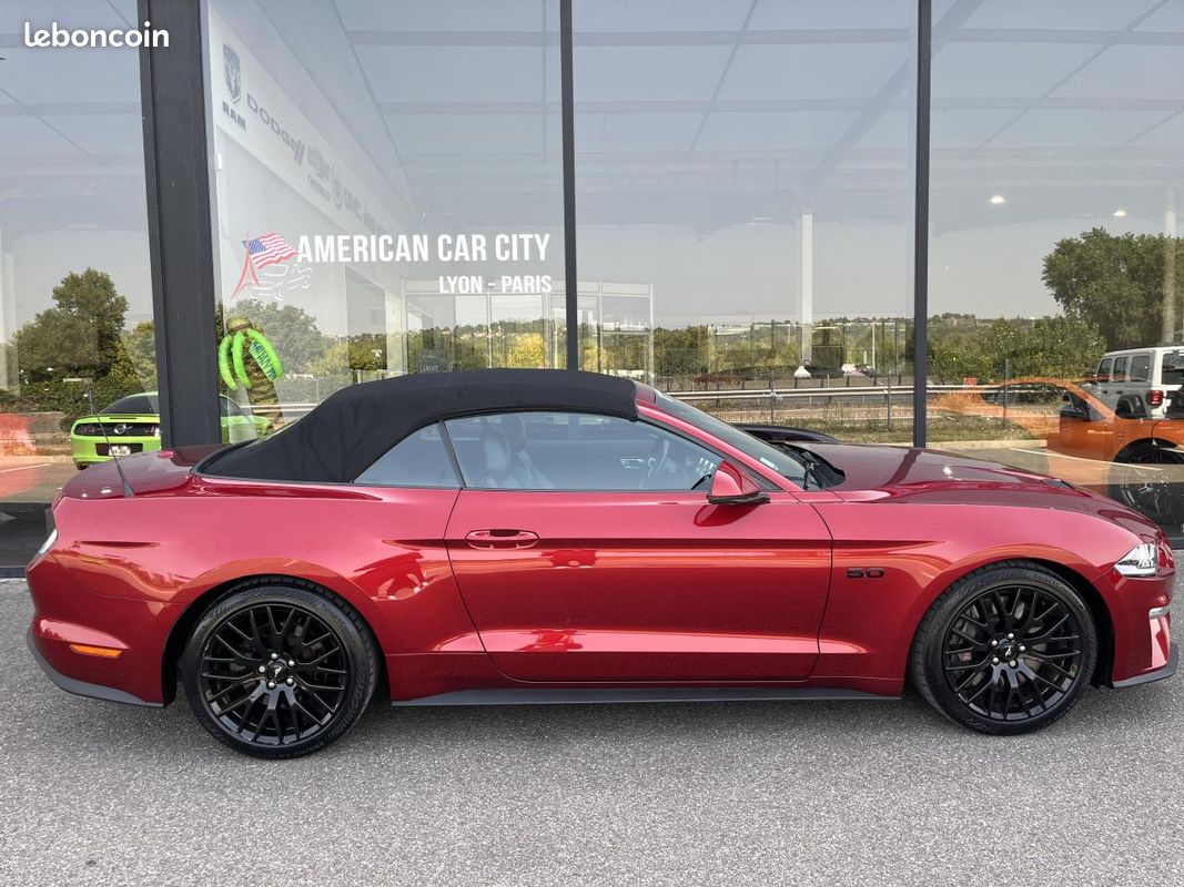FORD MUSTANG GT CABRIOLET V8 5.0L BVA10 - Pas de Malus (image 8)