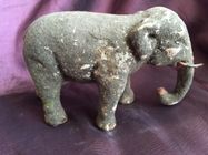 ANCIEN SANTON CRÈCHE Noël Cornac Conducteur Éléphant Devineau En Plâtre 10 Cm EUR 16,00