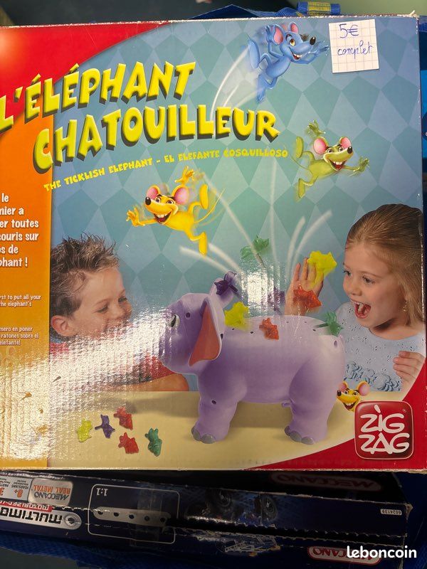 Éléphant chatouilleux (image 1)