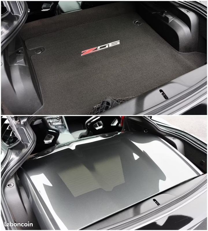 CORVETTE C7 Z06 6.2 V8 659 ch – HUD – Bose – Caméra 360° – Targa Carbone (image 11)