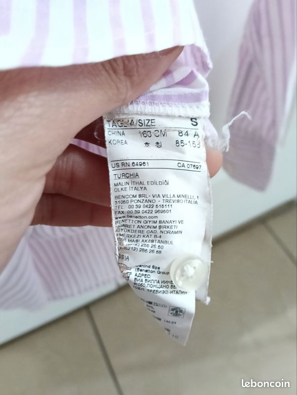Les chemises Benetton fleurent bon l’été : Femme Actuelle Le MAG