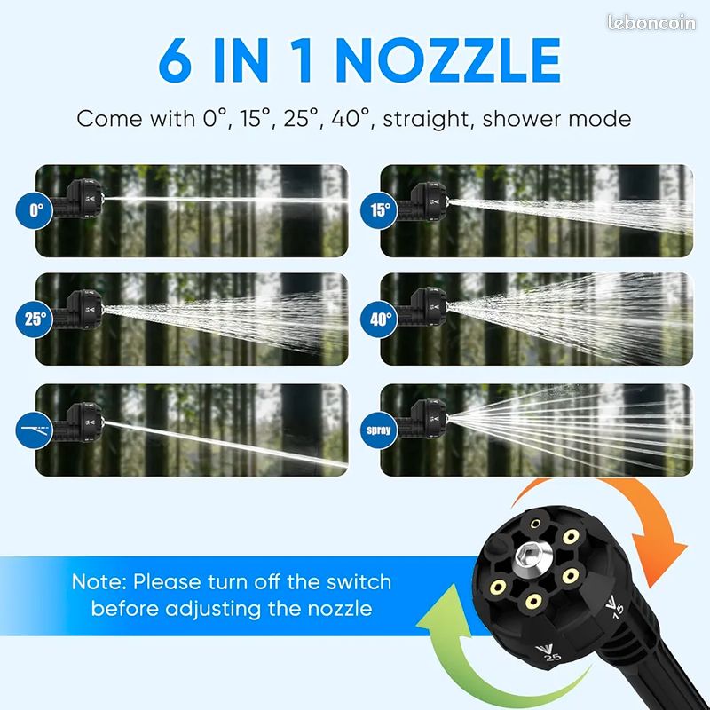 Nettoyeur Haute Pression Sans Fil 36V LXT 80 Bar (Produit Seul