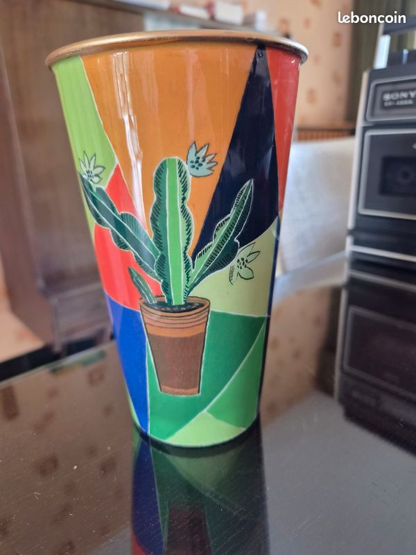 Vase en métal Fragonard (image 1)