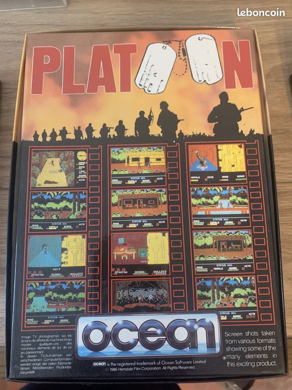 Platoon - OCEAN - Amstrad CPC (image 2)