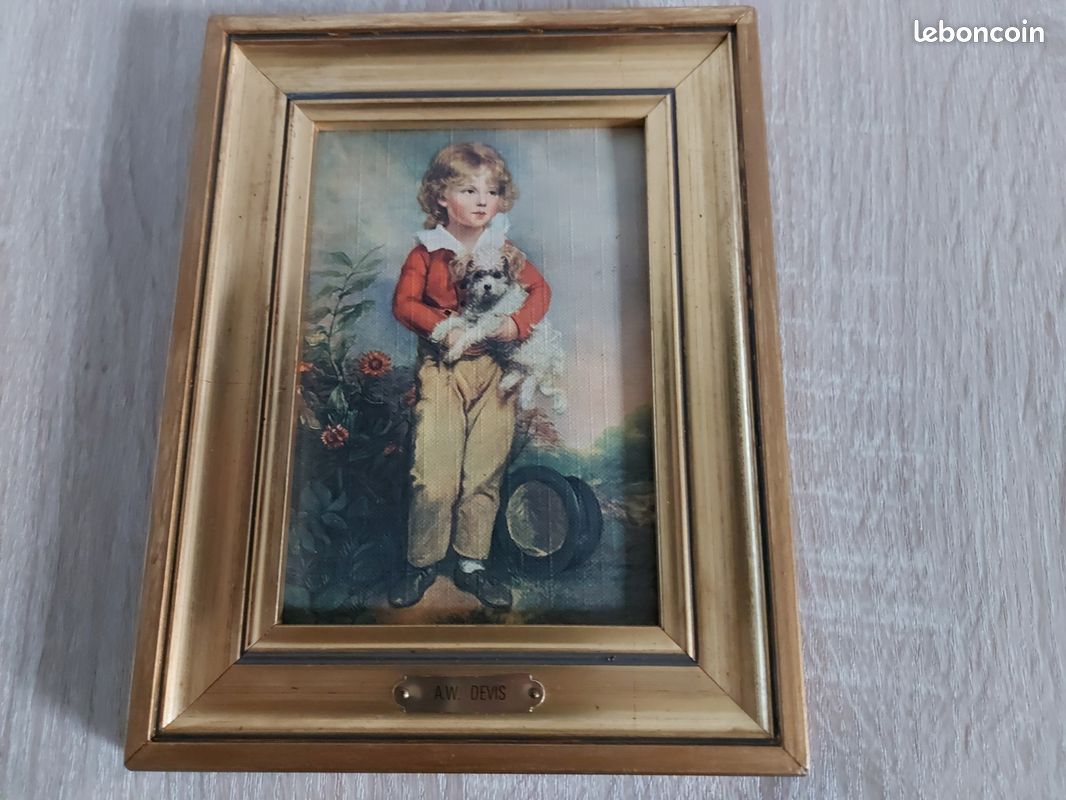 Petit tableau , reproduction de A W Devis (image 3)