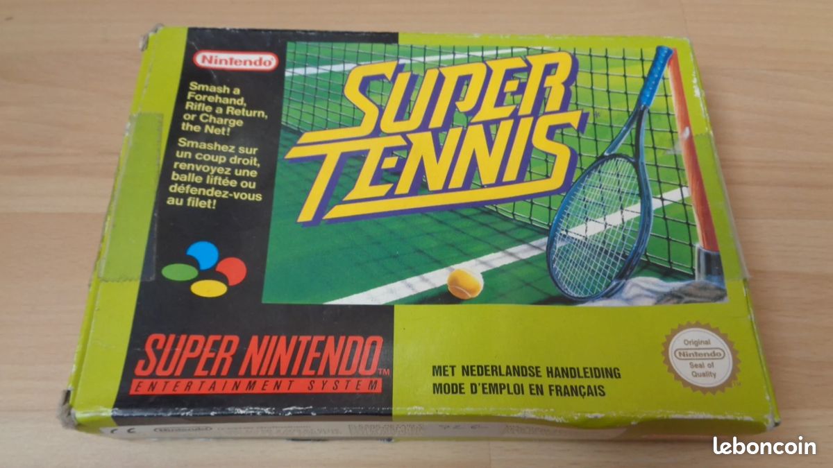 Jeu Super Nintendo SUPER TENNIS (image 1)