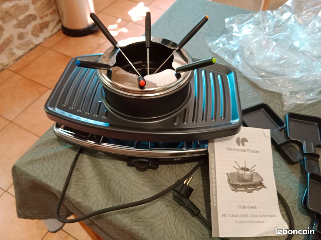 Service à raclette, grill et fondue (image 2)