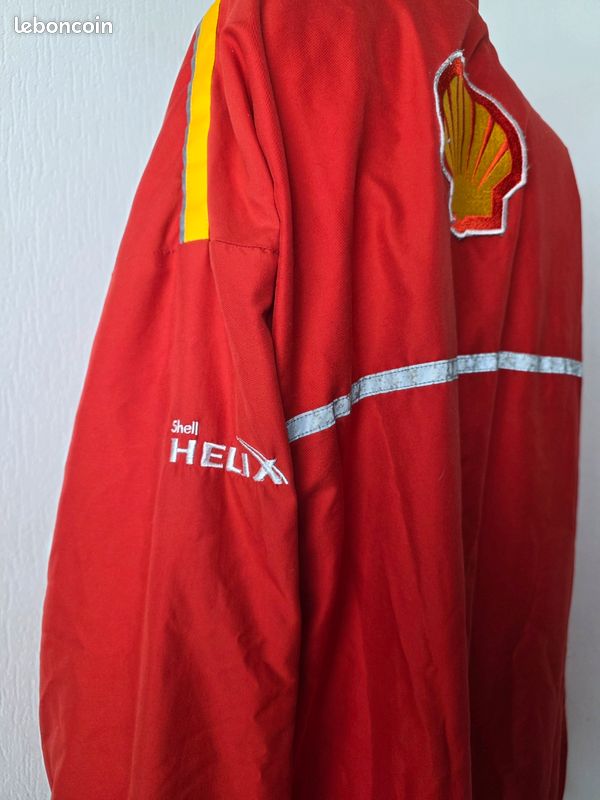 Veste crazy jacket réversible Ferrari Shell collector formule 1 vintage 90's taille XL/XXL (image 3)
