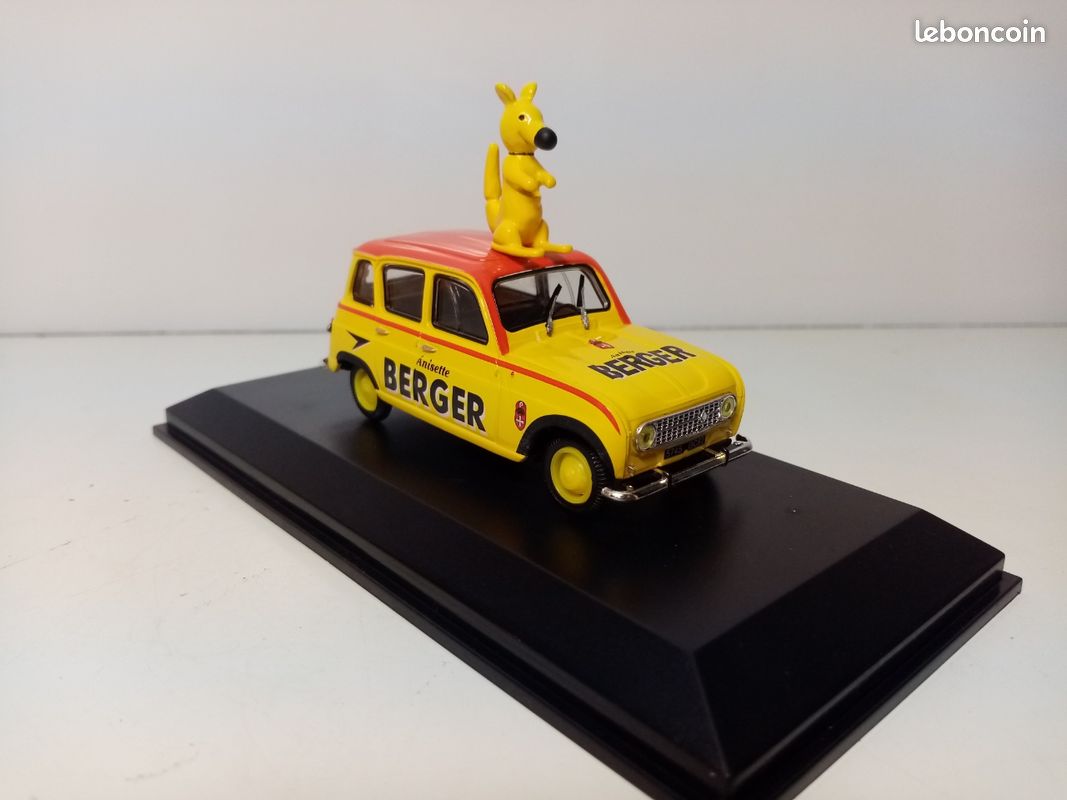 Miniature Norev 1/43 - Renault 4L De 1961 - Édition Spéciale 40 Ans De La 4L (2001) - Occasion