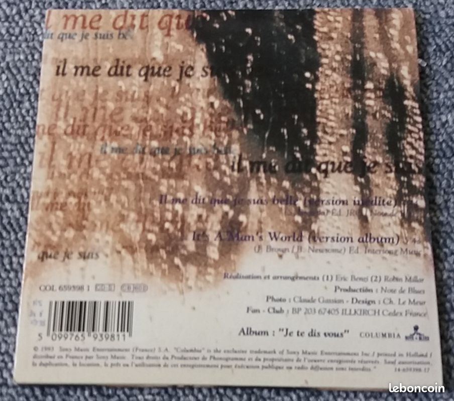 CD Patricia Kaas (1 titre) (image 2)