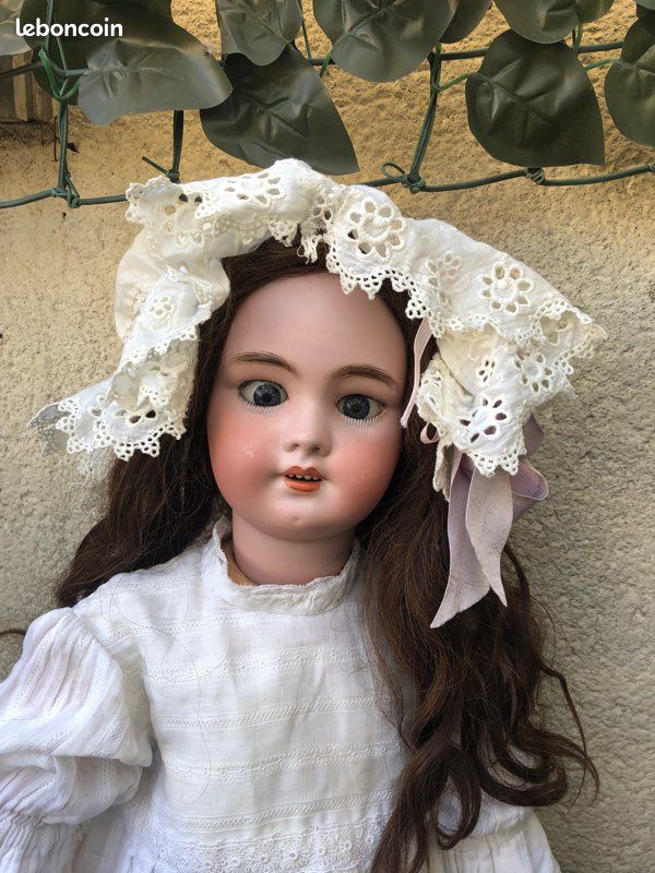 Jolie Poupée Ancienne 44cm - Tête Jumeau Bizau N°1, Début XXe, France