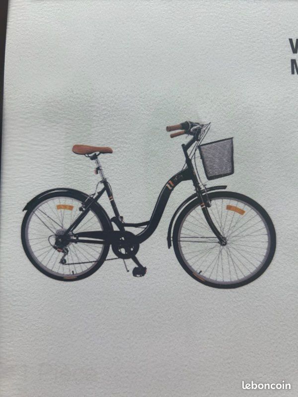 🚲 Vélo de ville neuf avec panier – jamais utilisé (image 2)