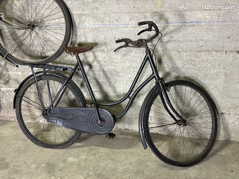 ancienne selle lionrone style Christy's vélo randonneur 1920 old saddle • EUR 14,99