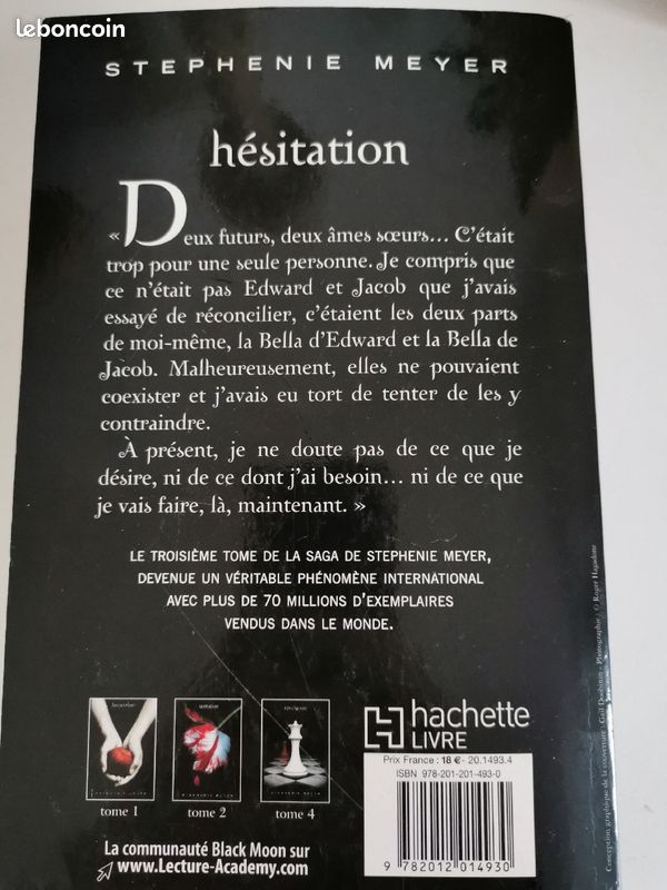 Livres Twilight (image 2)