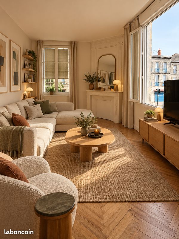 Appartement 3 pièces 53 m² · à Bordeaux · 53,4 m² · 155 000 €
