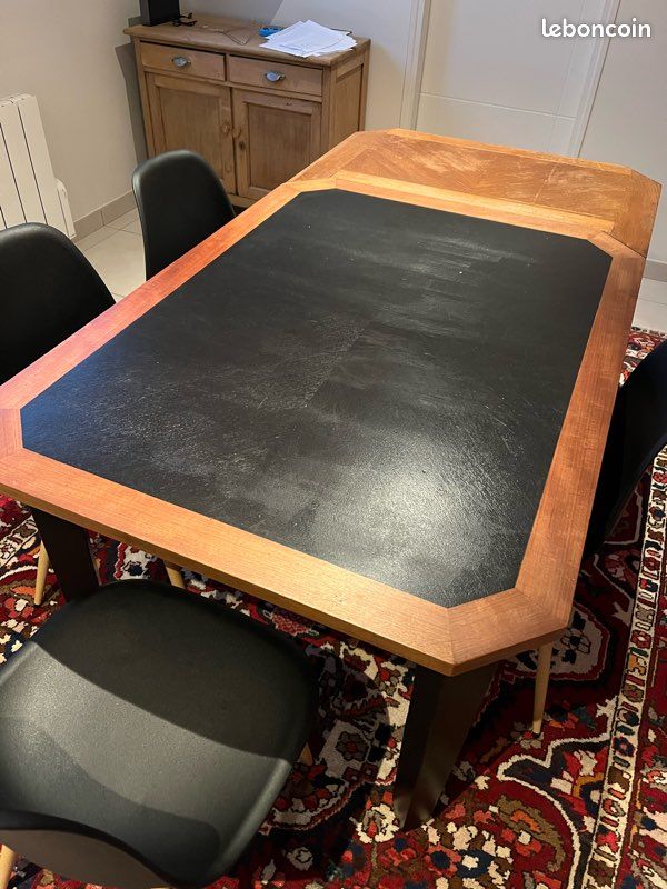 Table séjour bois relookée (image 6)