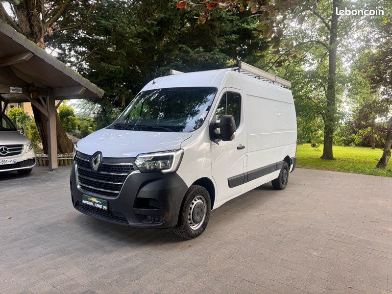 Renault master fgn trac l2h2 blue dci 135 2,3 dci grand confort - 14 991 ht - tva récupérable - galerie - attelage - sort de révision (image 1)