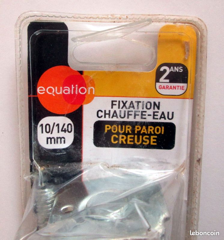 Fixation chauffe-eau pour paroi creuse neuf (image 2)