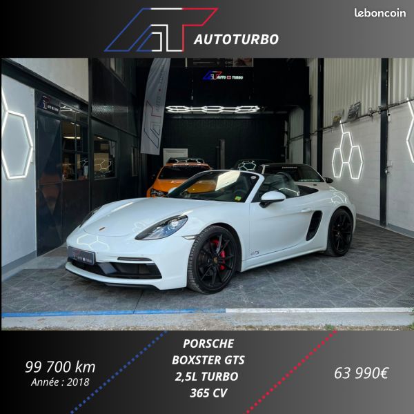 Porsche 718 BOXSTER (982) 2.5 365CH GTS PDK EURO6 (image 1)