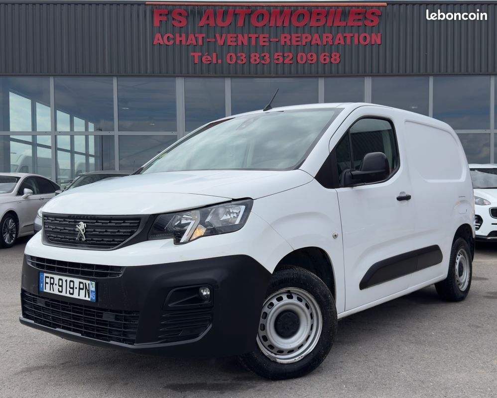 Peugeot Partner III Standard 650kg BlueHDi 75ch Premium / Climatisation / Bluetooth / 2020 / 104 249 Kms / 9 158 HT (image 1)