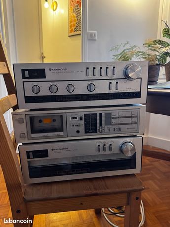 Chaîne Hi-Fi vintage AKAI complète – Platine vinyle, ampli, tuner, cassette - Photo, audio & vidéo