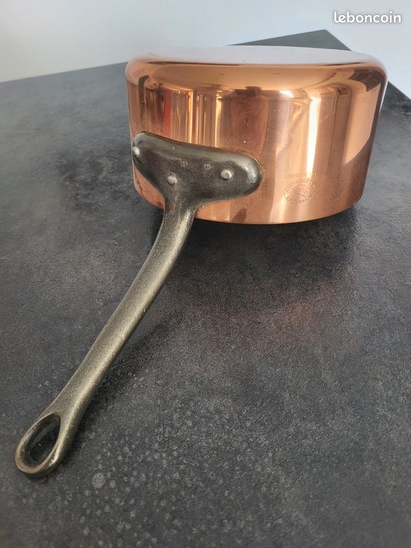Casserole En Cuivre étamé 16cm – Les Cuivres De Faucogney, Authentique & Vintage