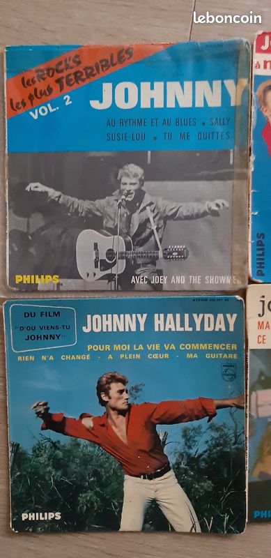 45 T Johnny Hallyday (image 2)