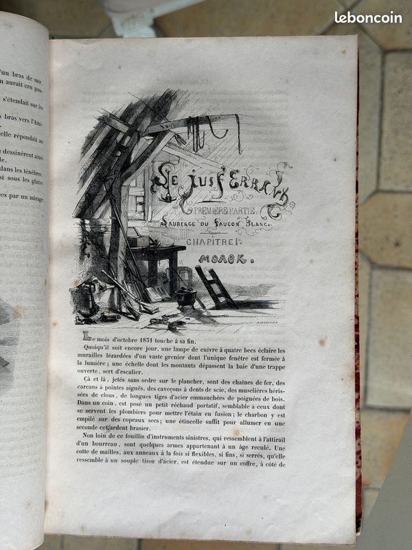 Eugène Süe, Le Juif errant, 3 vols. 1846, copieusement illustré (image 11)