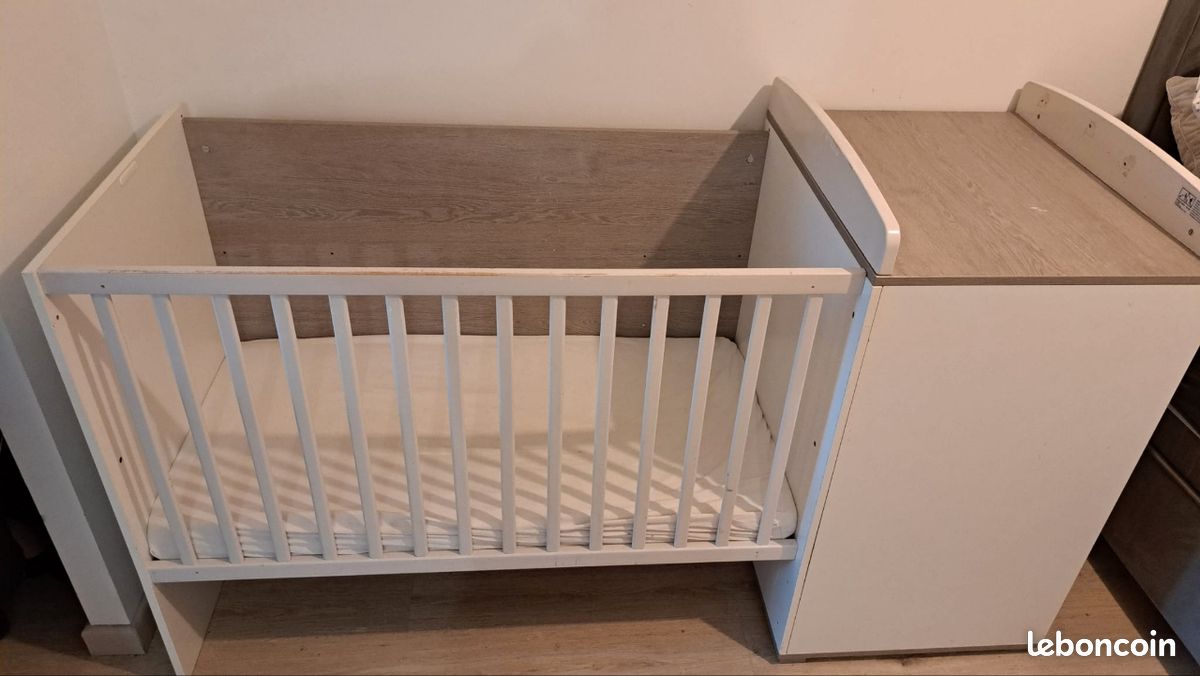 Lit + commode SAUTHON (image 2)