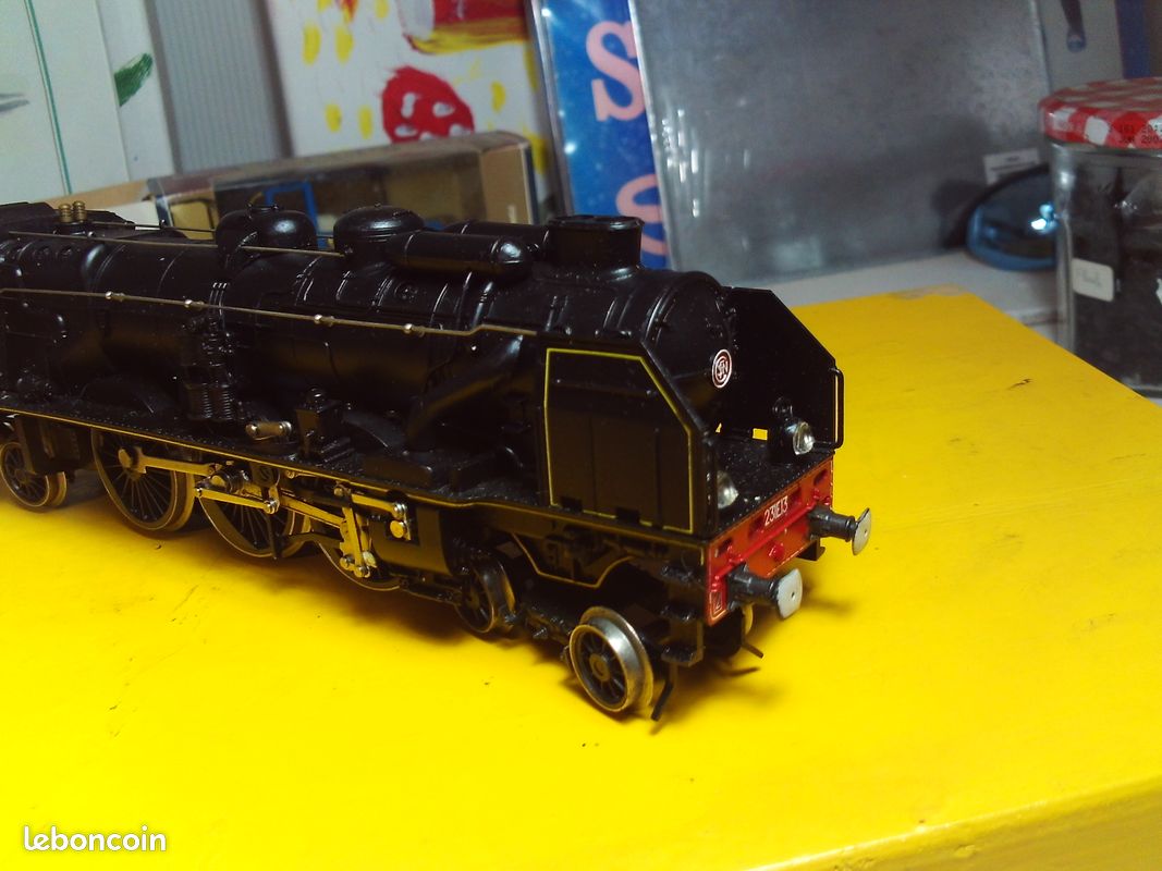 Locomotive à Vapeur 231 Crescent Limited - Rivarossi HO - Sans Boîte - Vert