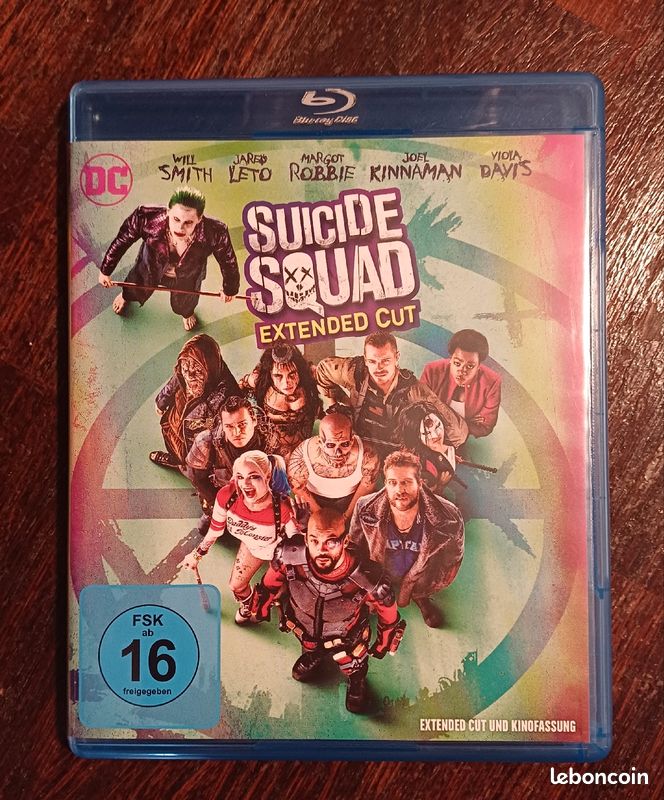 Bluray Suicide Squad - Extended cut (image 1)