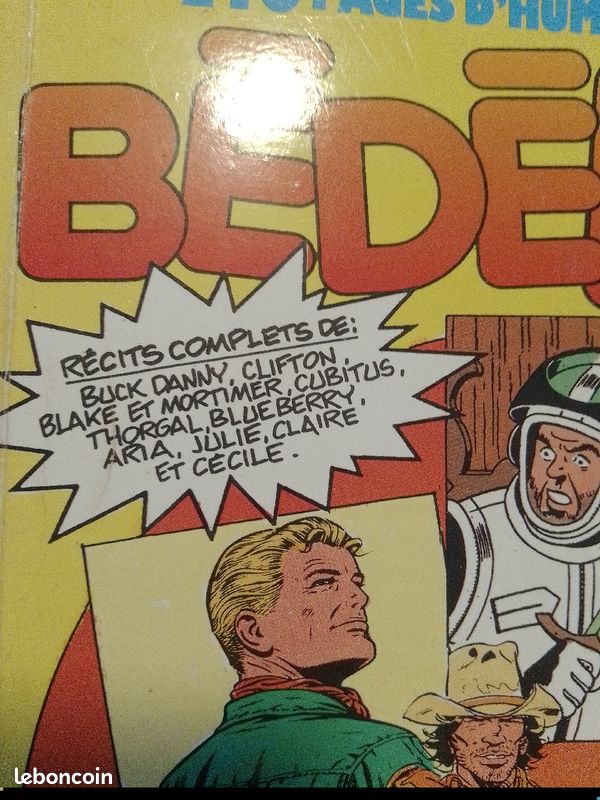 Bédémix 1989 Thorgal Clifton Buck Danny blueberry etc (image 2)