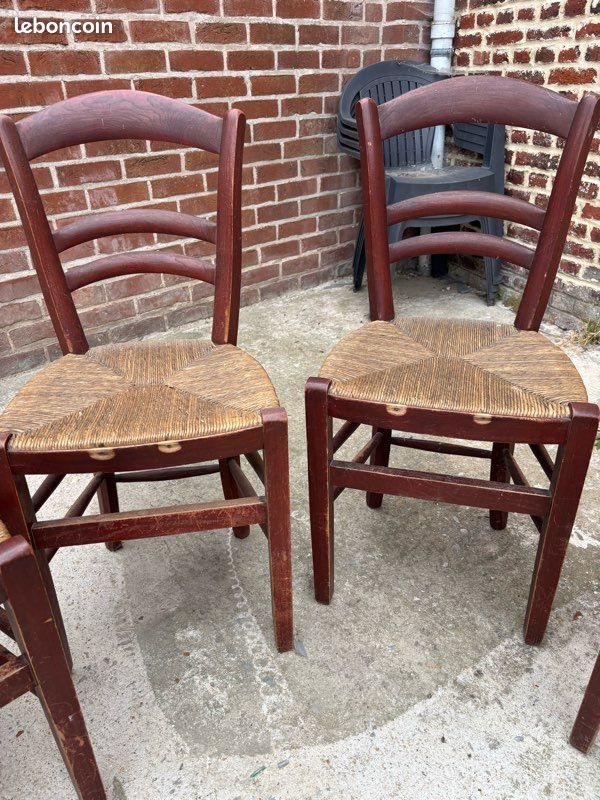 4 chaises anciennes (image 3)