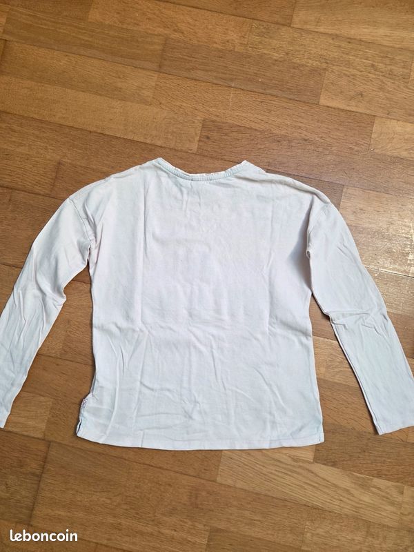 T-shirt rose pâle 10 ans (image 5)