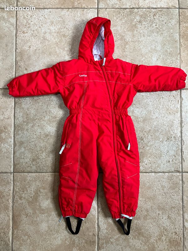 Combinaison de ski enfant chaude et imperméable - 100 Combinaison de ski enfant chaude et imperméable - 100