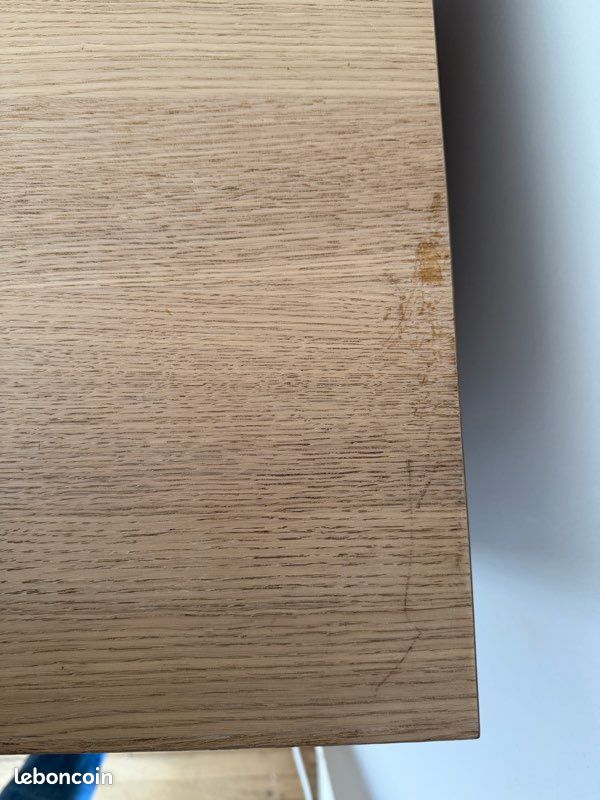 Commode Malm IKEA chêne blanchi (image 7)
