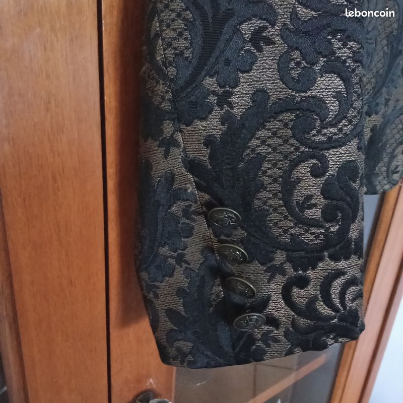 Veste noire et cuivrée Kookaï T 38 (image 4)