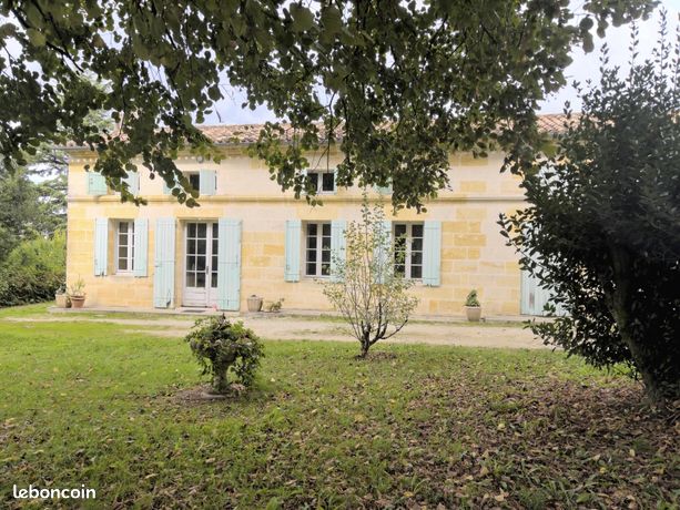 Nérigean – girondine de charme – dépendances – garages – jardin sans vis-à-vis