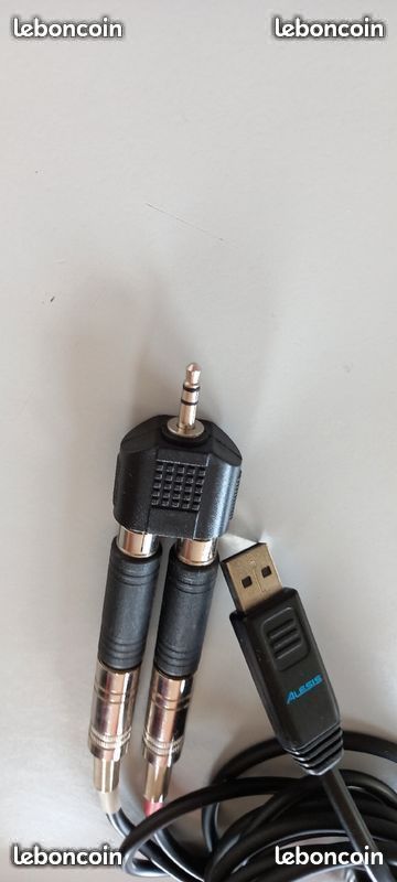 Câble de connexion audio Jack et USB pour instrument de musique (image 2)