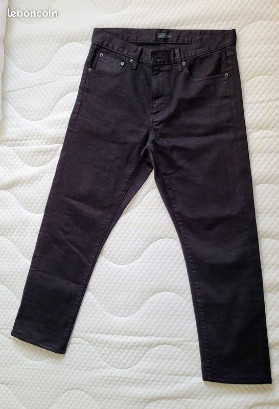 Selvedge Denim Jean Noir Uniqlo Prps Noir Selvedge Jeans Mens