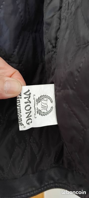 Veste simili cuir vintage (image 15)