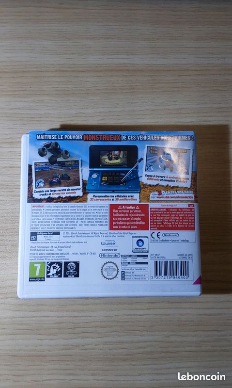 Jeux 3DS MONSTER 4×4 3D (image 2)