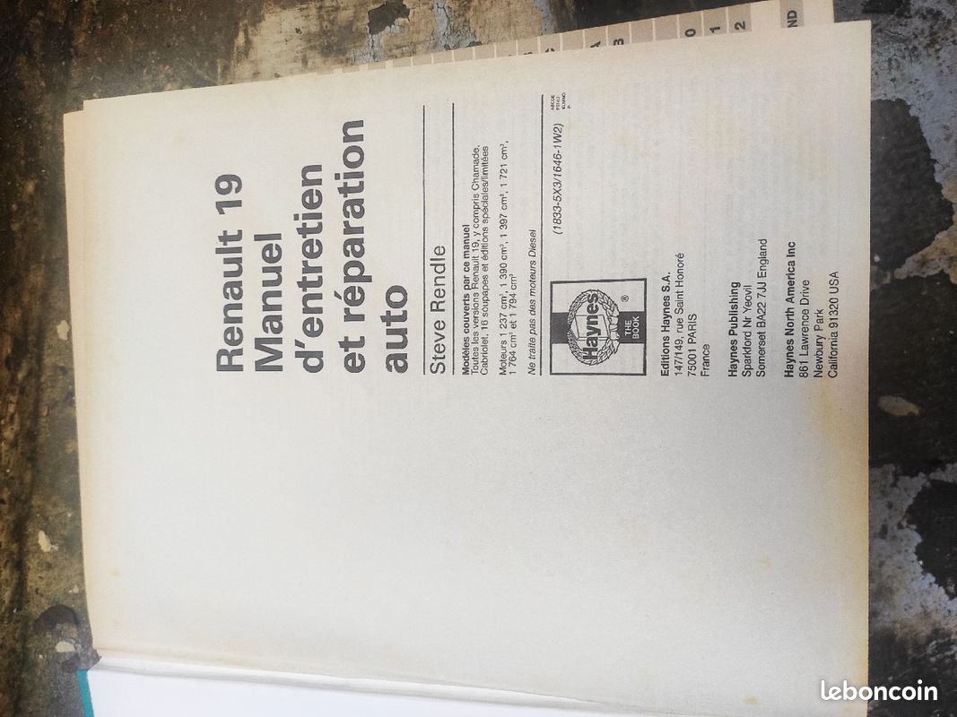 Livre revue technique (image 3)