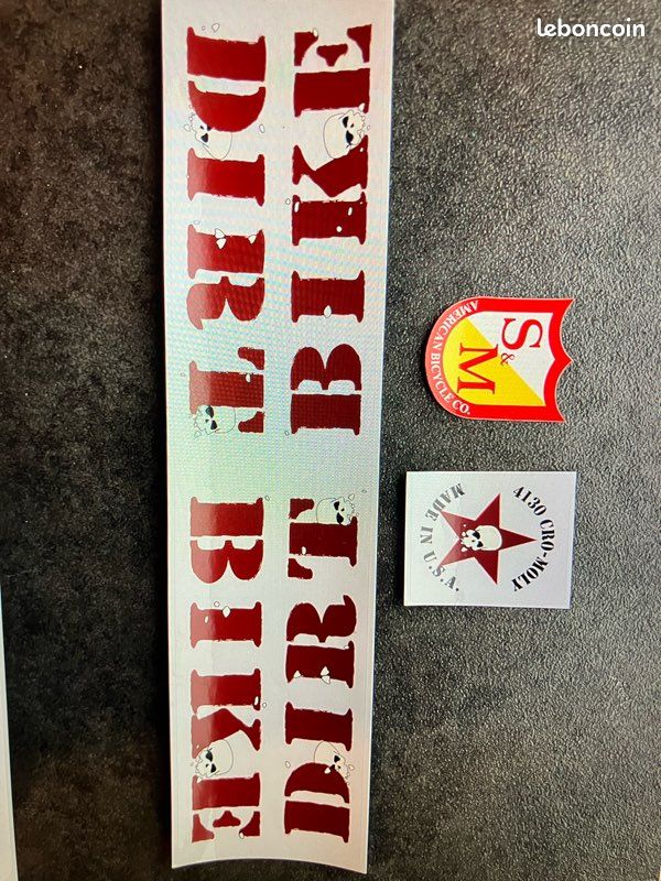 Lot De Stickers Autocollants BMX – Déco Vélo, Casque Ou Stickers – Marque Générique – Neuf