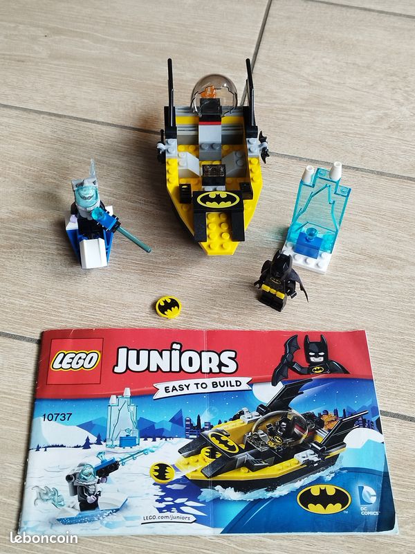 Lego Junior 10737 Batman contre Mr Freeze (image 1)