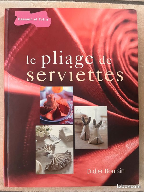 Livre pliage de serviettes (image 1)