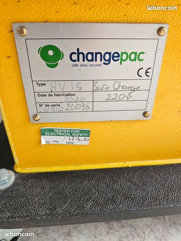 Aspirateur Amiante VH15 Changepac + filtre THE Changepac sans changement de Sac, 15L, 1200W (image 7)