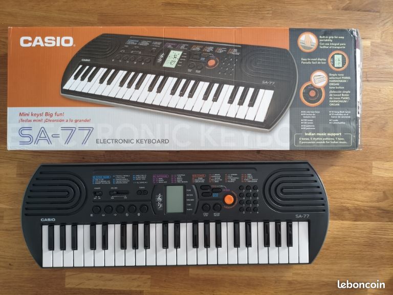 Casio Keyboard Piano CASIO SA-77 Clavier Pour Enfant Casio Sa-77 Price