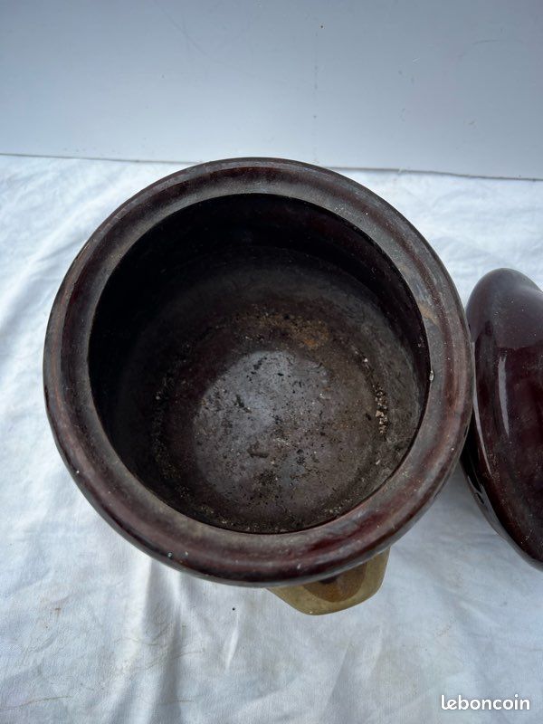 Pot ancien à confits en TBE (image 5)