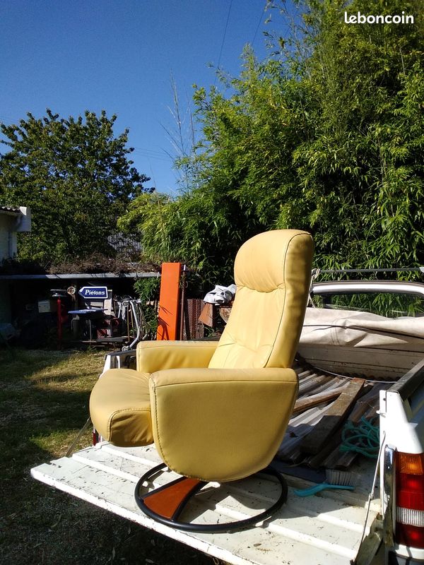 Fauteuil Cuir tournant et basculant (image 3)